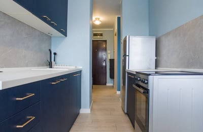 Аренда уютной квартиры-студии, 38 м², Белград, Новый Белград, Сербия